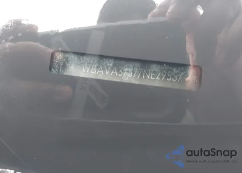 2007 BMW 328I из США, поврежденный, VIN WBAVA37577NE29557